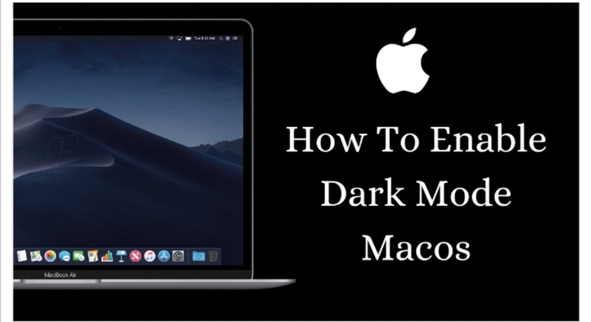 How to make Mac dark mode