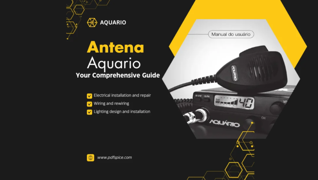 Aquario B-2000 Antenna: Manual PDF