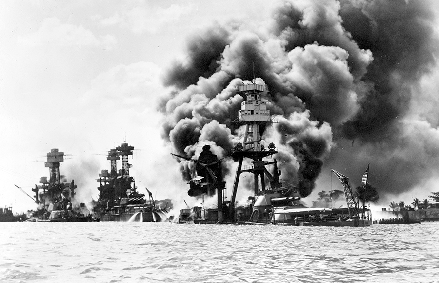 footage of pearl harbor attack