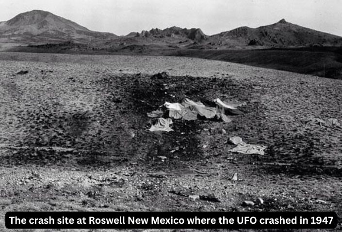 roswell ufo crash site in 1947