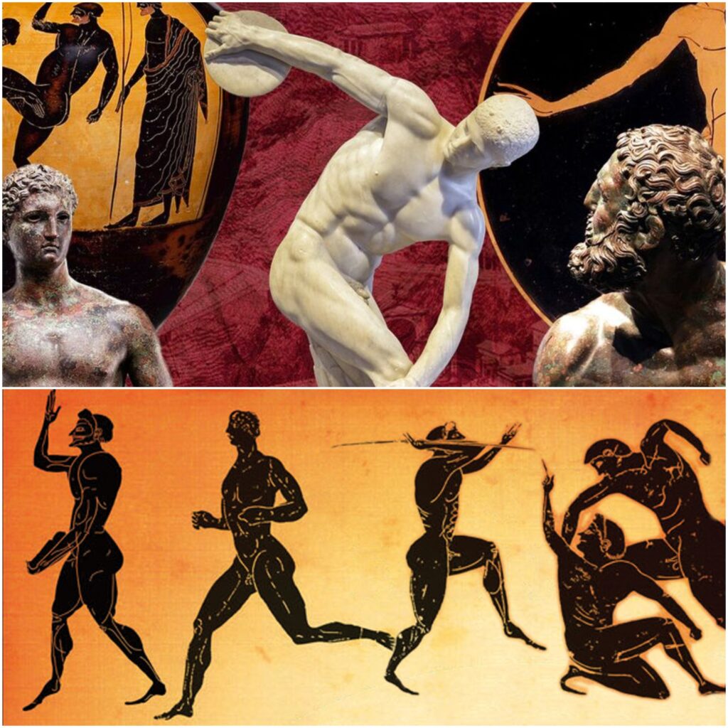 "Explore the facts about the Olympics in ancient Greece, featuring iconic sports like wrestling, chariot racing, and the brutal pankration."