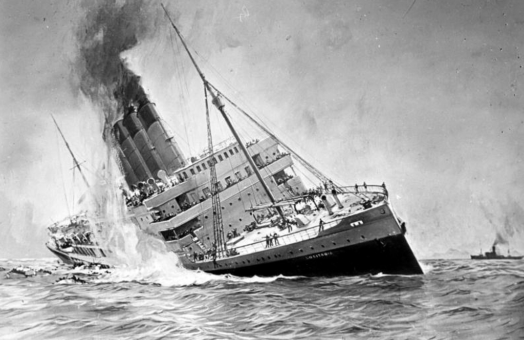 The Sinking of the Lusitania