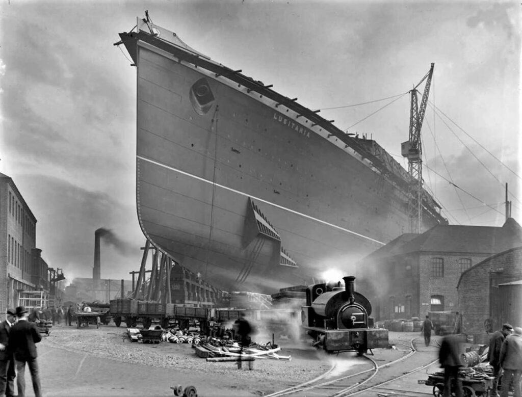 photo of RMS Lusitania 