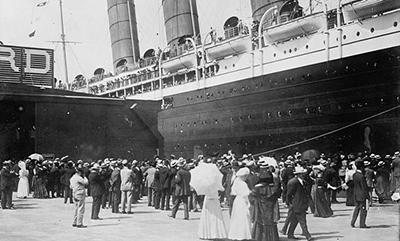 photo of RMS Lusitania 