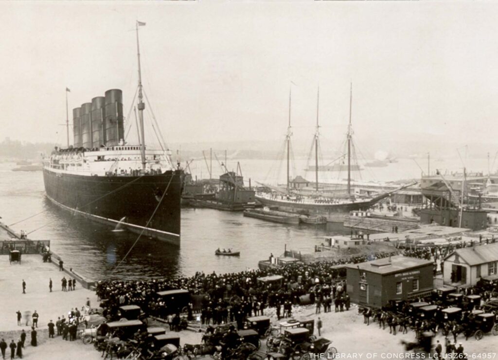 The Sinking of the Lusitania